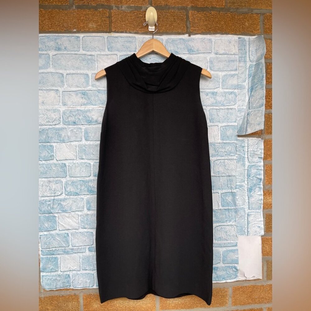 Saint laurent paris sleeves little black dress size 6/8 - Picture 3 of 11